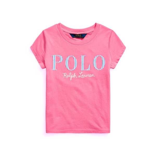 T-shirt en jersey de coton &agrave; logo Girls 1.5-6.5 Years en 1