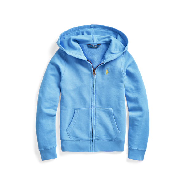 Cotton-Blend-Terry Hoodie Girls 7-14 Years 1