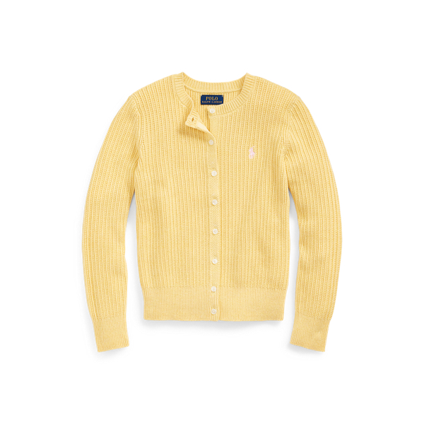 Combed Cotton Cardigan Girls 7-14 Years 1