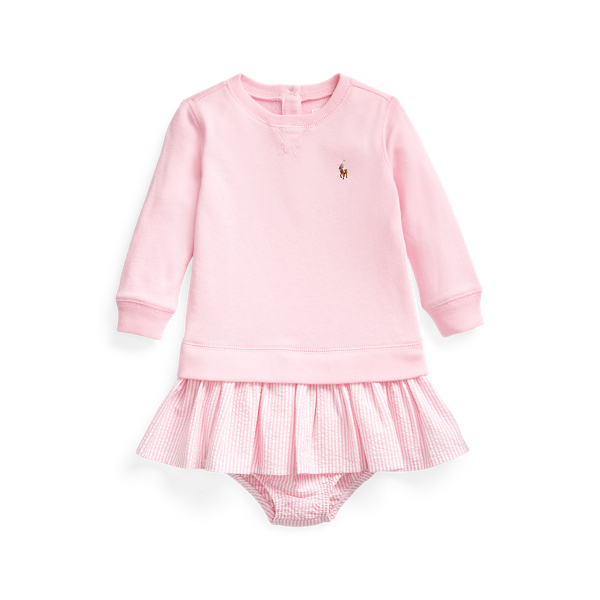 French Terry Dress & Bloomer Baby Girl 1