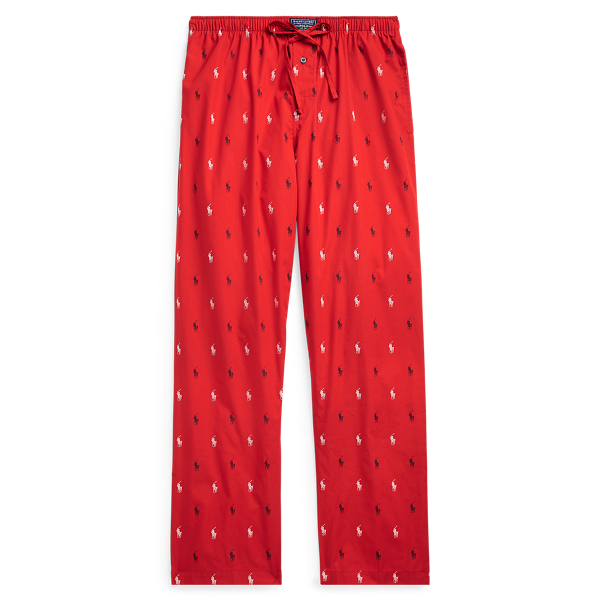 Red/Cruise Navy/Nevis Signature Pony Pajama Pant Polo Ralph Lauren 1