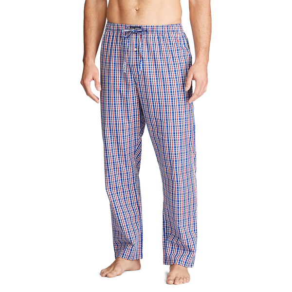 Red/Blue Perry Plaid Plaid Pajama Pant Polo Ralph Lauren 2