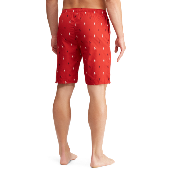 Red/Cruise Navy/Nevis Signature Pony Pajama Short Polo Ralph Lauren 3