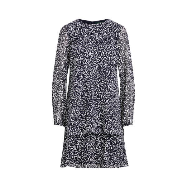 Print Georgette Dress Lauren 1
