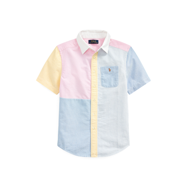 Cotton Oxford Fun Shirt Boys 6-14 Years em 1