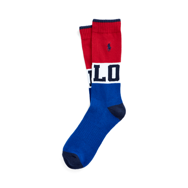 Color-Blocked Crew Socks Polo Ralph Lauren 1