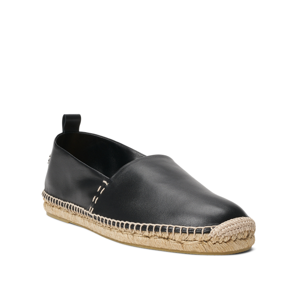 Black Bosworth Lambskin Espadrille Purple Label 2