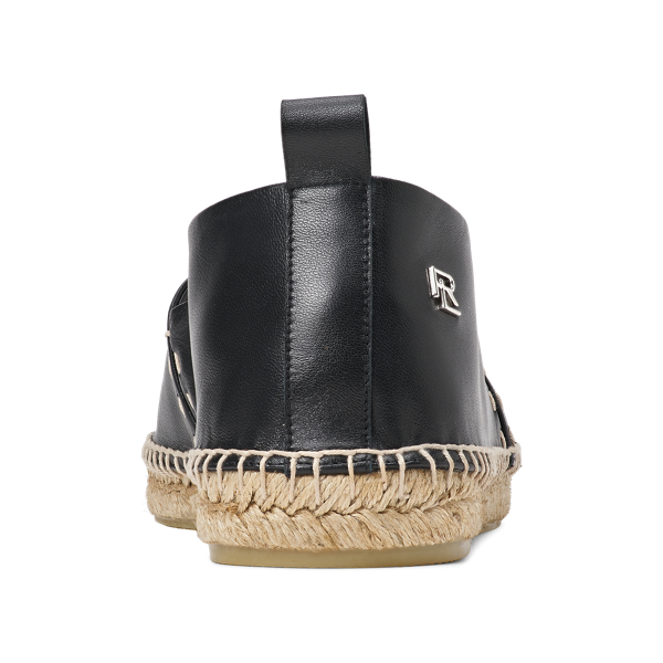 Black Bosworth Lambskin Espadrille Purple Label 3