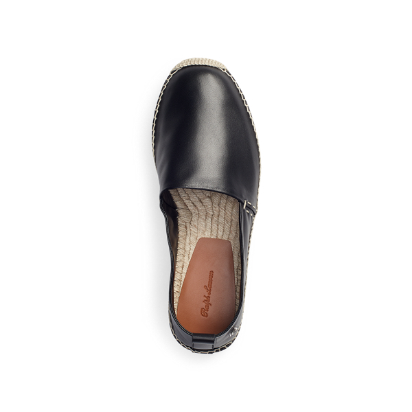 Black Bosworth Lambskin Espadrille Purple Label 4