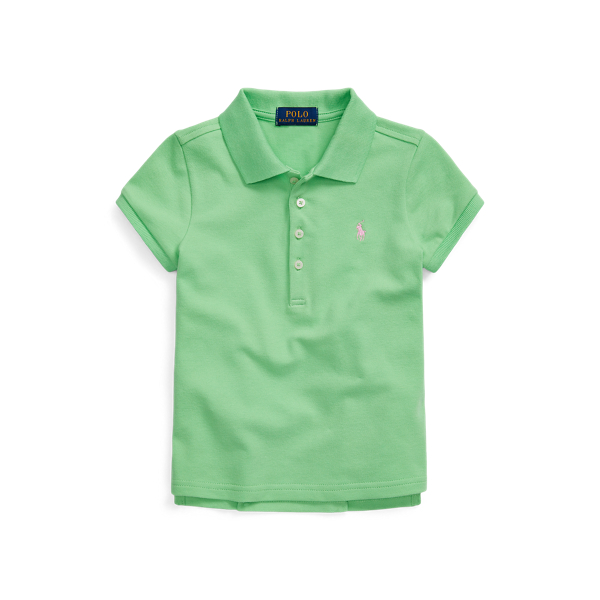Stretch Mesh Polo Shirt