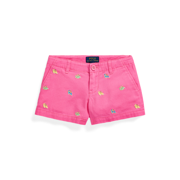 Short in chino di cotone con espadrillas Girls 1.5-6.5 Years in 1