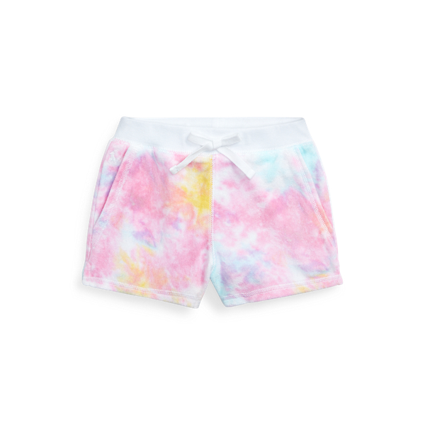 Tie-Dye Terry Short Girls 1.5-6.5 Years 1
