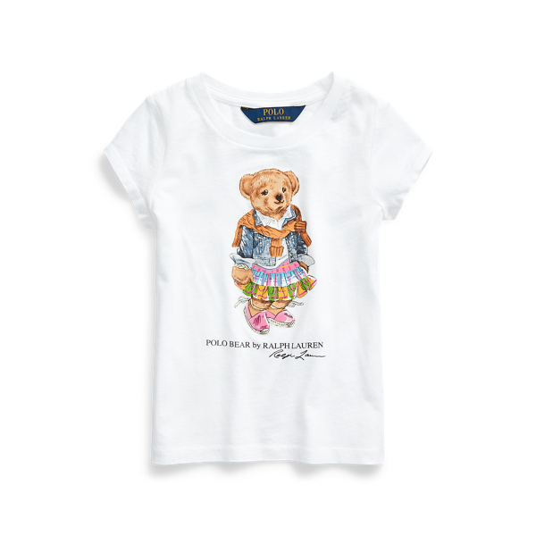 Polo Bear Cotton Jersey Tee