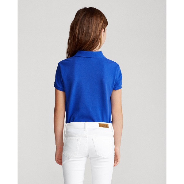 Cruise Royal Stretch Mesh Polo Girls 7-16 5