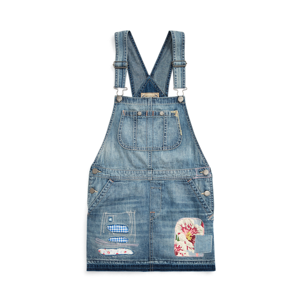 Robe salopette en denim Girls 7-14 Years en 1