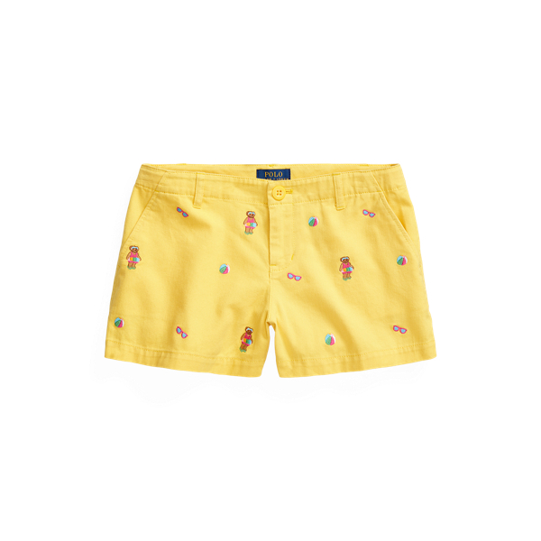 Pool Bear Cotton Chino Short Girls 7-14 Years 1