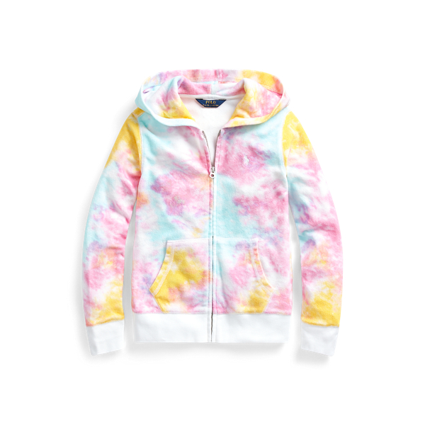 Tie Dye Terry Hoodie for Girls Ralph Lauren IE