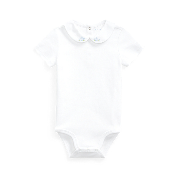 Embroidered Cotton Bodysuit Baby Boy 1