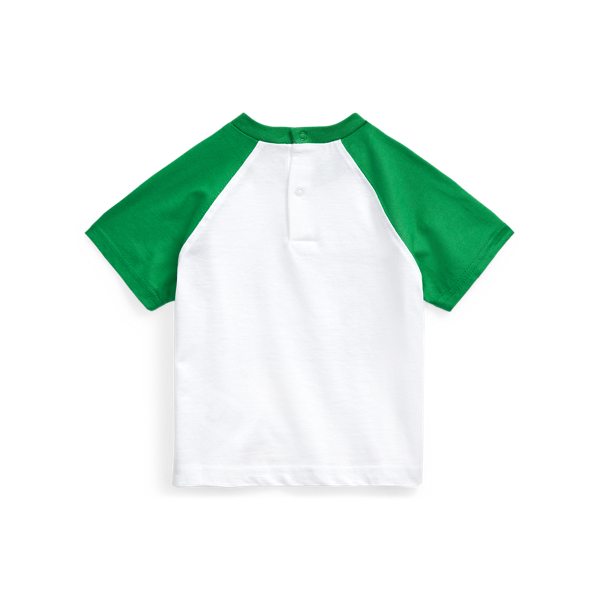 White Polo Tigers Baseball Tee Baby Boy 2