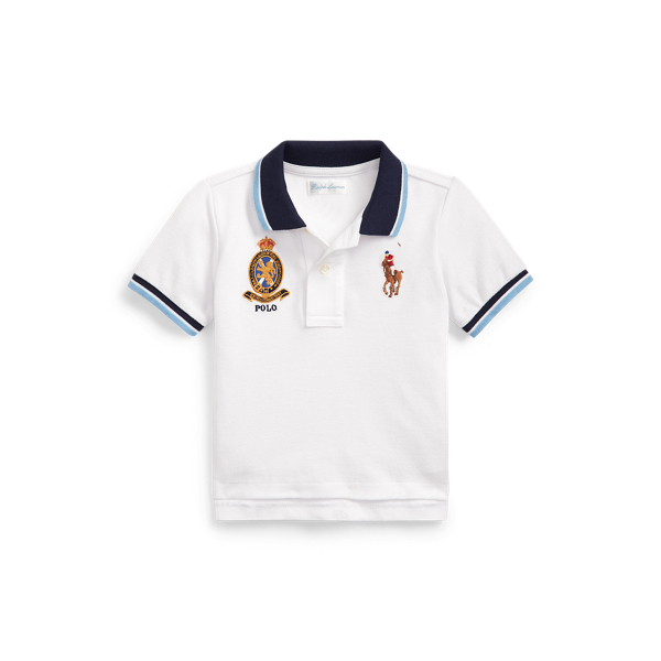 Big Pony Cotton Mesh Polo Shirt