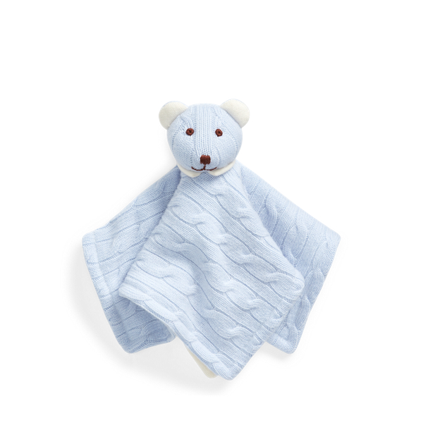 Cashmere Bear Lovey Blanket