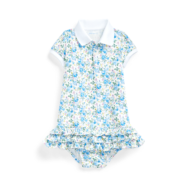 Ruffled Polo Dress & Bloomer Baby Girl 1
