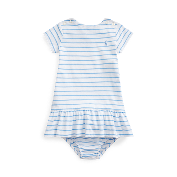Striped Jersey Dress & Bloomer Baby Girl 1