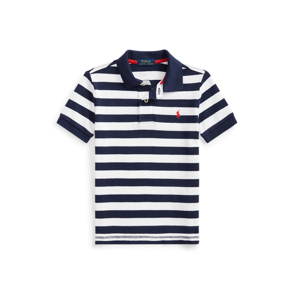 Polo en piqu&eacute; de coton ray&eacute; Boys 1.5-6 Years en 1