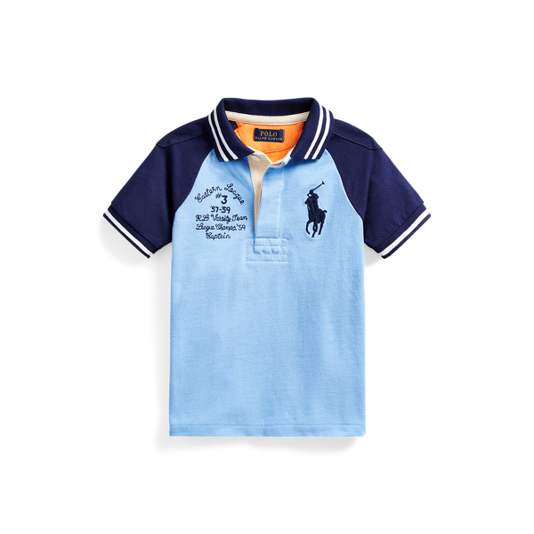 Polo Big Pony in piqu&eacute; di cotone Boys 1.5-6 Years in 1