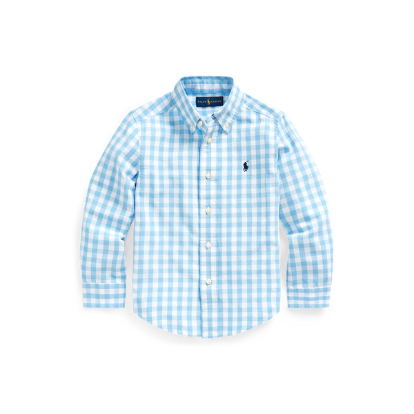 Ginganhemd aus Baumwollmischung Boys 1.5-6 Years in 1