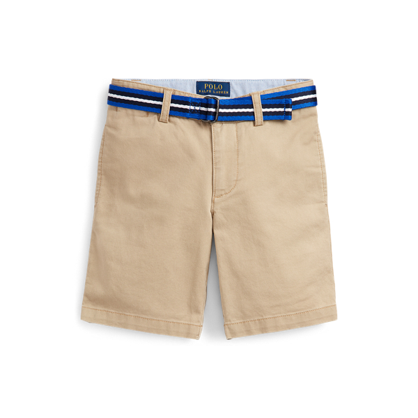 Slim-Fit-Chinoshorts mit G&uuml;rtel
