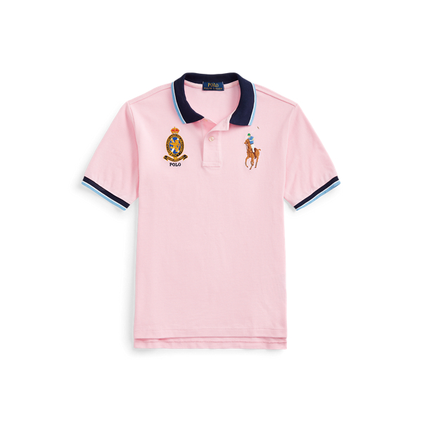 Big Pony Crest Cotton Polo for Boys Ralph Lauren AM
