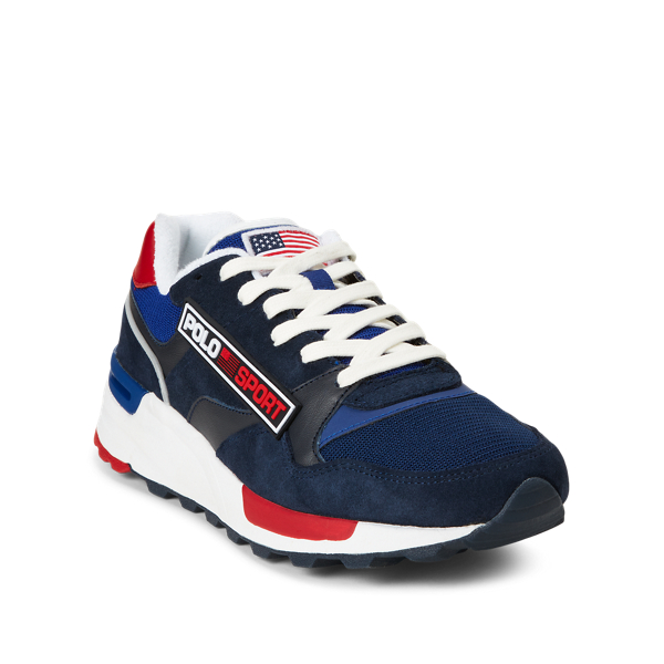 Newport Navy Trackster 100 Camo Trainer Polo Ralph Lauren 2