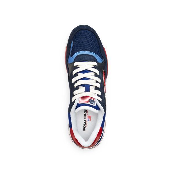 Newport Navy Trackster 100 Camo Trainer Polo Ralph Lauren 4