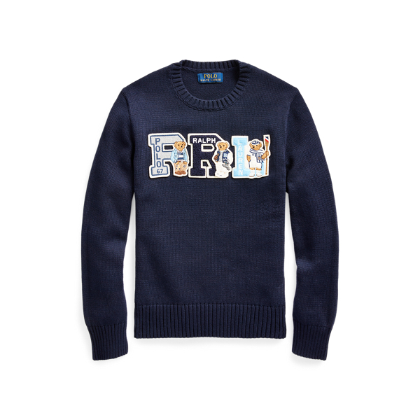 Polo Bear Cotton Jumper Boys 6-14 Years 1