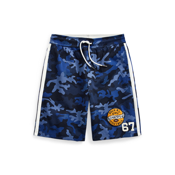 Camo Cotton-Blend Short Boys 6-14 Years 1