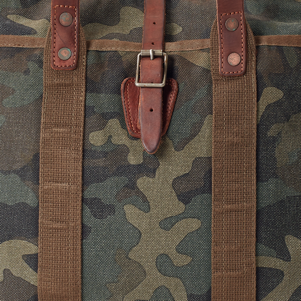 Olive Camouflage Cotton Canvas Tote Polo Ralph Lauren 5
