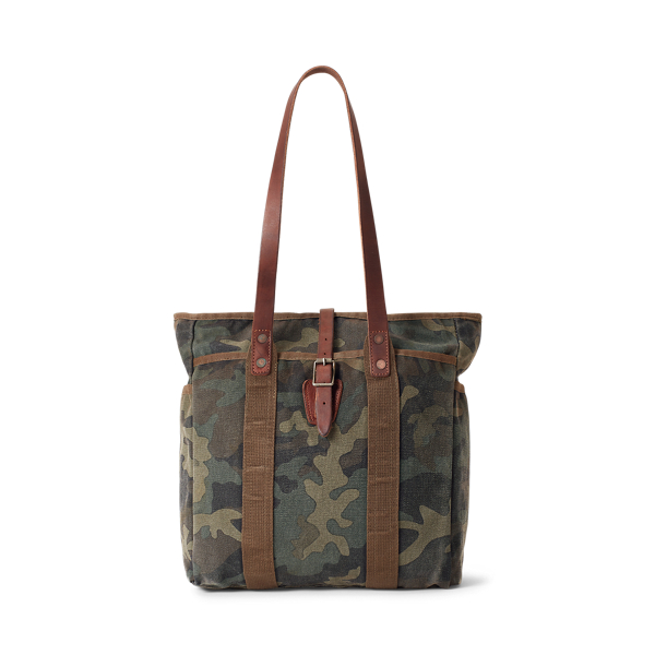 Camouflage Cotton Canvas Tote