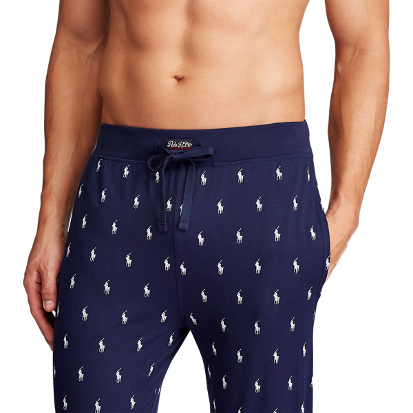 Baumwolljogginghose mit Ponys Polo Ralph Lauren in Cruise Navy Aopp 4