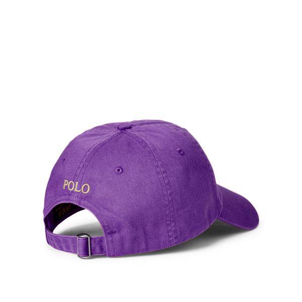 Cabana Purple Cotton Chino Ball Cap Polo Ralph Lauren 2