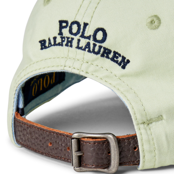 Sea Leaf Stretch Cotton Ball Cap Polo Ralph Lauren 3