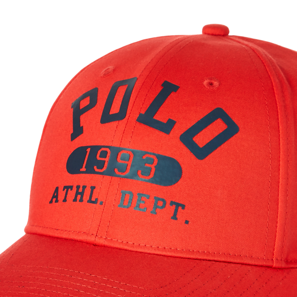 RL Red Baseline Twill Ball Cap Polo Ralph Lauren 3
