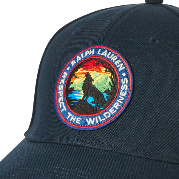 Aviator Navy Wilderness Patch Ball Cap Polo Ralph Lauren 3