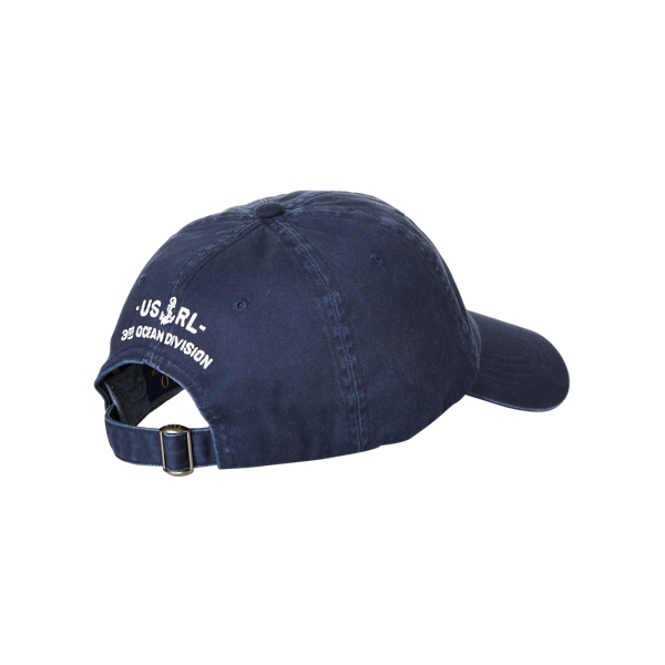 Newport Navy Nautical Chino Ball Cap Polo Ralph Lauren 2