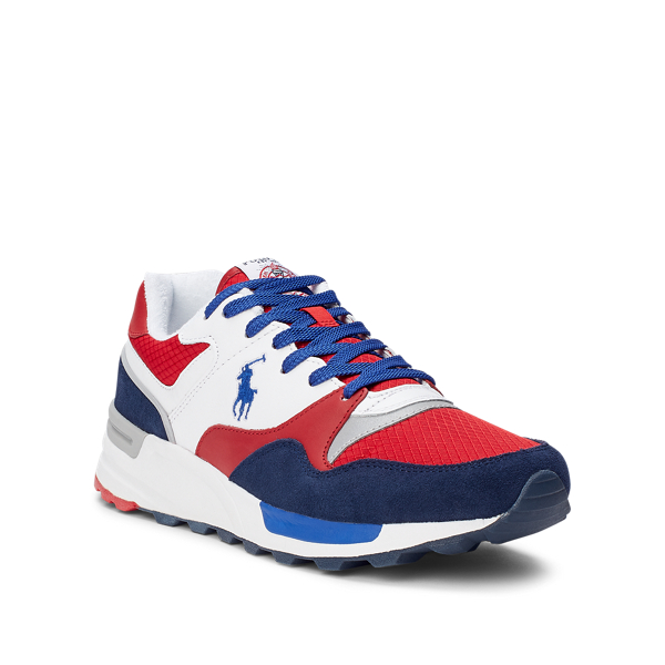 Red/Red/White Trackster 100 Trainer Polo Sport 5
