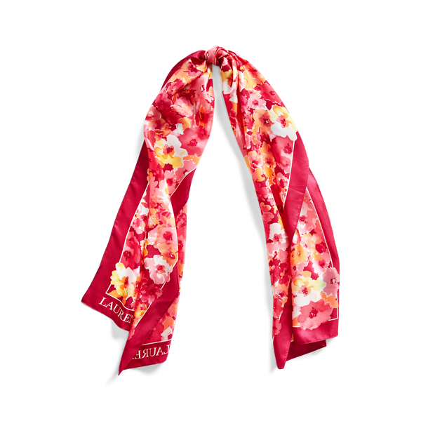 Aria Silk Scarf Lauren 1