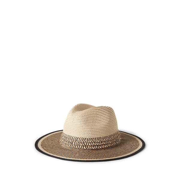 Fedora color-block effiloch&eacute;
