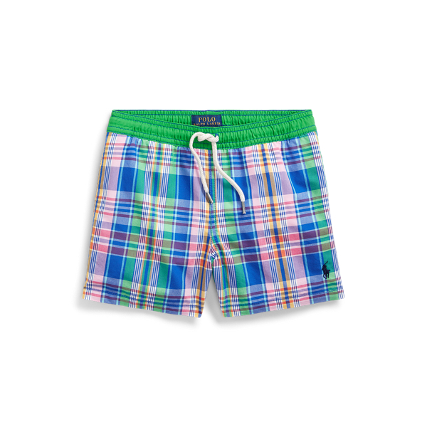Traveller Plaid Swim Trunk Boys 1.5-6 Years 1