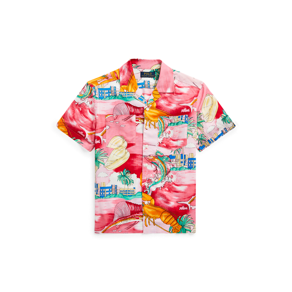 Tropical Camp Shirt Boys 6-14 Years 1