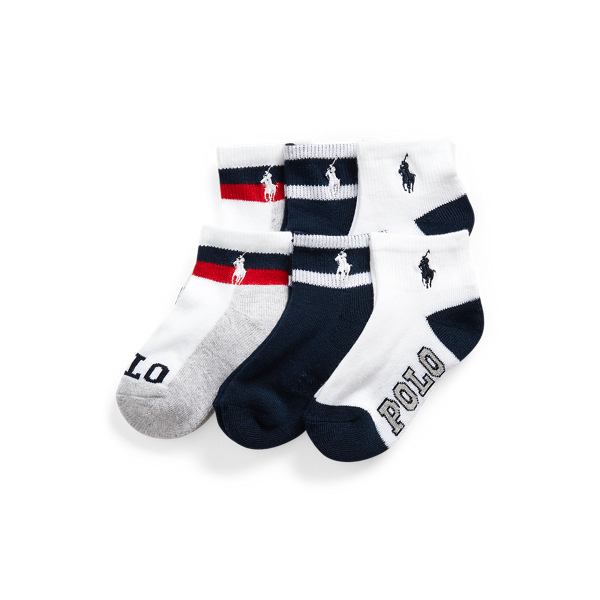 6&nbsp;paires de chaussettes basses Boys 1.5-6 Years en 1